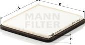 Mann-Filter CU 20 010 - Filter, interior air onlydrive.pro