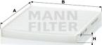 Mann-Filter CU 2026 - Filtras, salono oras onlydrive.pro