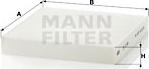 Mann-Filter CU 2149 - Фильтр воздуха в салоне onlydrive.pro