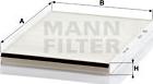 Mann-Filter CU 2839 - Filtras, salono oras onlydrive.pro