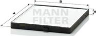 Mann-Filter CU 2330 - Filter, interior air onlydrive.pro