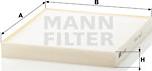 Mann-Filter CU 2227 - Filter, interior air onlydrive.pro