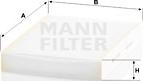 Mann-Filter CU 27 009 - Filter, interior air onlydrive.pro
