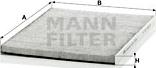 Mann-Filter CUK 3059 - Filter, interior air onlydrive.pro