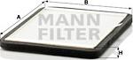 Mann-Filter CUK 2424 - Filter, interior air onlydrive.pro