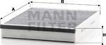 Mann-Filter CUK 25 007 - Filter, interior air onlydrive.pro