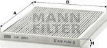 Mann-Filter CUK 2243 - Filter, interior air onlydrive.pro