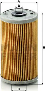 Mann-Filter H 614 n - Oil Filter onlydrive.pro