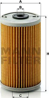 Mann-Filter H 614 x - Oil Filter onlydrive.pro