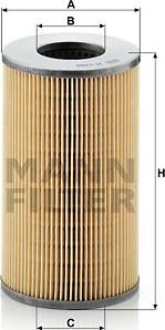 Mann-Filter H 1282 x - Eļļas filtrs onlydrive.pro