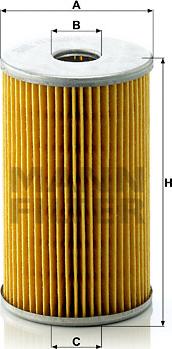 Mann-Filter H 820/3 x - Oil Filter onlydrive.pro