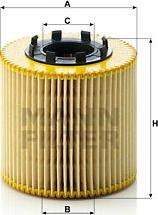 Mann-Filter HU 923 x - Oil Filter onlydrive.pro