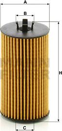 Mann-Filter HU 6019 z - Oil Filter onlydrive.pro