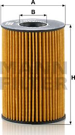 Mann-Filter HU 8007 z - Oil Filter onlydrive.pro