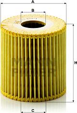 Mann-Filter HU 819/1 x - Oil Filter onlydrive.pro