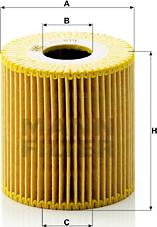 Mann-Filter HU 819 x - Oil Filter onlydrive.pro