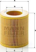 Mann-Filter HU 816 x - Oil Filter onlydrive.pro