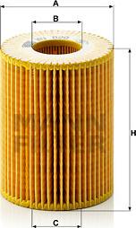 Mann-Filter HU 820 x - Oil Filter onlydrive.pro