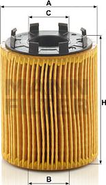 Mann-Filter HU 7041 z - Oil Filter onlydrive.pro