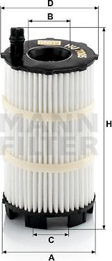 Mann-Filter HU 7005 x - Oil Filter onlydrive.pro