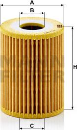 Mann-Filter HU 719/3 x - Oil Filter onlydrive.pro