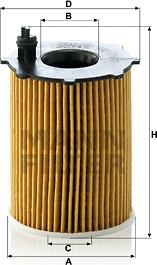 Mann-Filter HU 716/2 x - Oil Filter onlydrive.pro