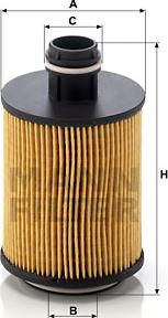 Mann-Filter HU 712/11 x - Eļļas filtrs onlydrive.pro