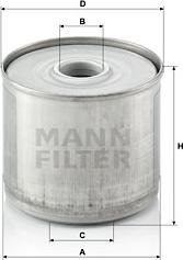 Mann-Filter P 917/1 x - Fuel filter onlydrive.pro