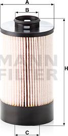 Mann-Filter PU 9002/1 z - Fuel filter onlydrive.pro