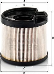 Mann-Filter PU 922 x - Degvielas filtrs onlydrive.pro