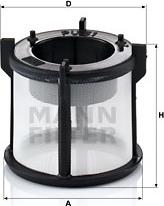 Mann-Filter PU 51 z - Kütusefilter onlydrive.pro