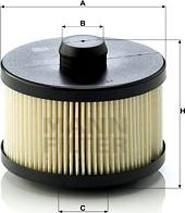 Mann-Filter PU 10 001 x - Kütusefilter onlydrive.pro