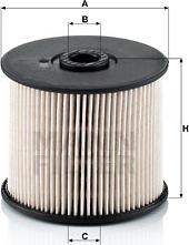 Mann-Filter PU 830 x - Degvielas filtrs onlydrive.pro