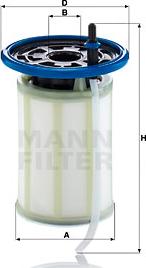 Mann-Filter PU 7018 - Fuel filter onlydrive.pro