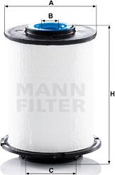 Mann-Filter PU 7012 z - Fuel filter onlydrive.pro