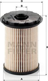 Mann-Filter PU 731 x - Degvielas filtrs onlydrive.pro