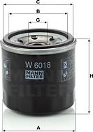 Mann-Filter W 6018 - Oil Filter onlydrive.pro