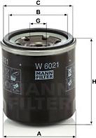 Mann-Filter W 6021 - Eļļas filtrs onlydrive.pro