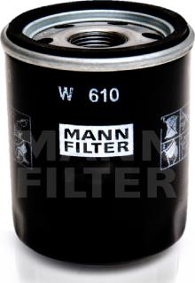 Mann-Filter W 610 - Oil Filter onlydrive.pro