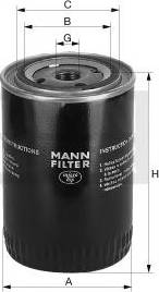 Mann-Filter W 950/71 - Oil Filter onlydrive.pro