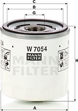 Mann-Filter W 7054 - Õlifilter onlydrive.pro