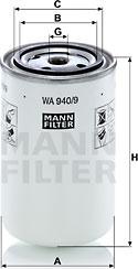 Mann-Filter WA 940/9 - Coolant Filter onlydrive.pro
