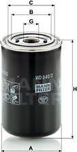 Mann-Filter WD 940/2 - Oil Filter onlydrive.pro