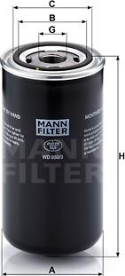 Mann-Filter WD 950/3 - Oil Filter onlydrive.pro