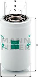 Mann-Filter WH 945/2 - Hydraulic Filter, automatic transmission onlydrive.pro