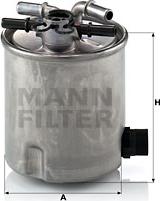 Mann-Filter WK 9007 - Kütusefilter onlydrive.pro