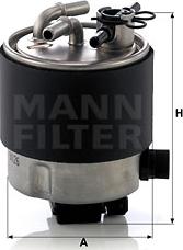 Mann-Filter WK 9026 - Polttoainesuodatin onlydrive.pro