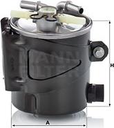 Mann-Filter WK 919/1 - Fuel filter onlydrive.pro