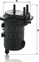 Mann-Filter WK 939/10 x - Fuel filter onlydrive.pro