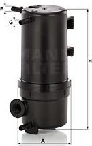Mann-Filter WK 10 046 Z - Fuel filter onlydrive.pro